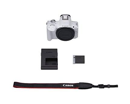 Canon EOS R50 Mirrorless RF-S18-45mm F4.5-6.3 is STM Lens Kit, 24.2 MP