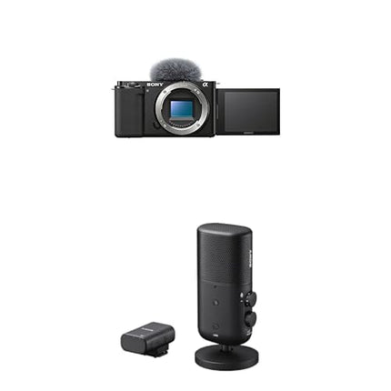 Sony Alpha ZV-E10 - APS-C Interchangeable Lens Mirrorless Vlog Camera Kit - Black