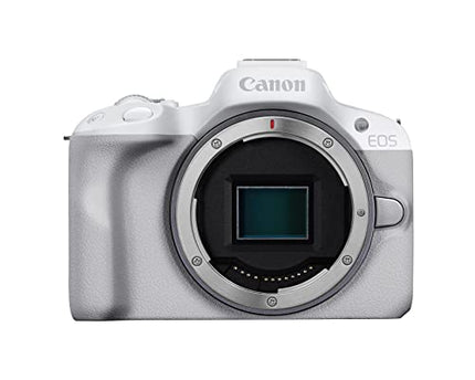 Canon EOS R50 Mirrorless RF-S18-45mm F4.5-6.3 is STM Lens Kit, 24.2 MP