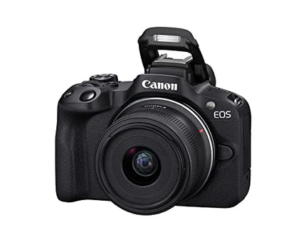 Canon EOS R50 Mirrorless RF-S18-45mm F4.5-6.3 is STM Lens Kit, 24.2 MP