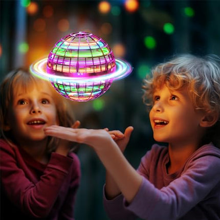Flying Orb Ball (Blue, 2024 Upgraded) with Dazzling Lights