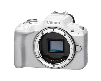 Canon EOS R50 Mirrorless RF-S18-45mm F4.5-6.3 is STM Lens Kit, 24.2 MP