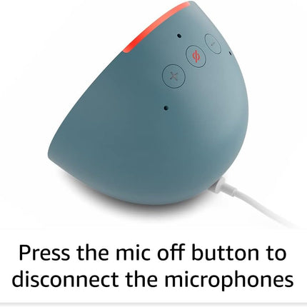 Amazon Echo Pop (newest model), Our smallest Alexa speaker, Fits in any room, Lavender Bloom