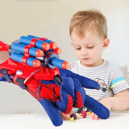 Spider Gloves Man Web Shooter Toy