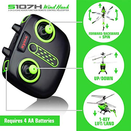 SYMA RC Helicopter Toy with 16Mins