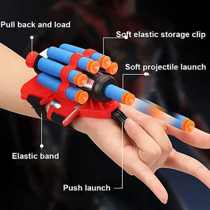 Spider Gloves Man Web Shooter Toy