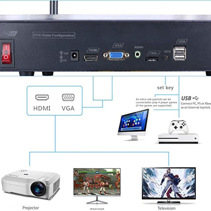 RegiisJoy [30000 Games in 1] Pandora's Box 70S Arcade Game Console
