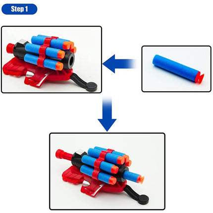 Spider Gloves Man Web Shooter Toy