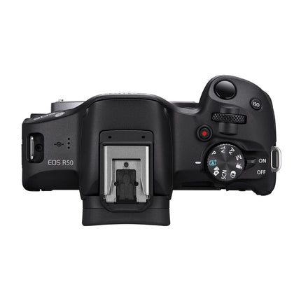 Canon EOS R50 Mirrorless RF-S18-45mm F4.5-6.3 is STM Lens Kit, 24.2 MP