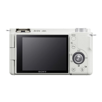 Sony Alpha ZV-E10 - APS-C Interchangeable Lens Mirrorless Vlog Camera Kit - Black