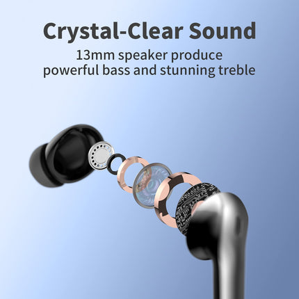 TAGRY Bluetooth Headphones True Wireless Earbuds 60H Playback