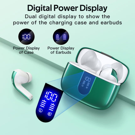TAGRY Bluetooth Headphones True Wireless Earbuds 60H Playback