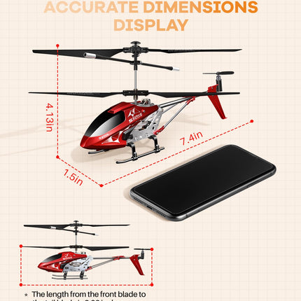 SYMA RC Helicopter Toy with 16Mins