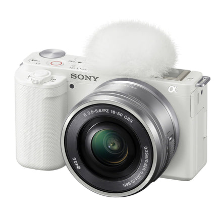 Sony Alpha ZV-E10 - APS-C Interchangeable Lens Mirrorless Vlog Camera Kit - Black