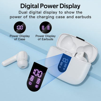 TAGRY Bluetooth Headphones True Wireless Earbuds 60H Playback