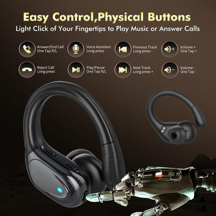 Wireless Earbuds Sport Bluetooth Headphones 5.3