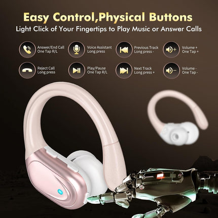 Wireless Earbuds Sport Bluetooth Headphones 5.3