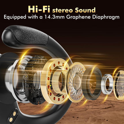 Wireless Earbuds Sport Bluetooth Headphones 5.3
