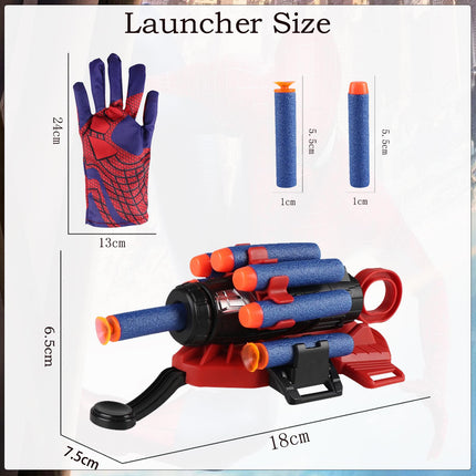 Spider Gloves Man Web Shooter Toy