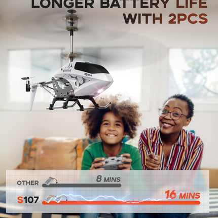 SYMA RC Helicopter Toy with 16Mins