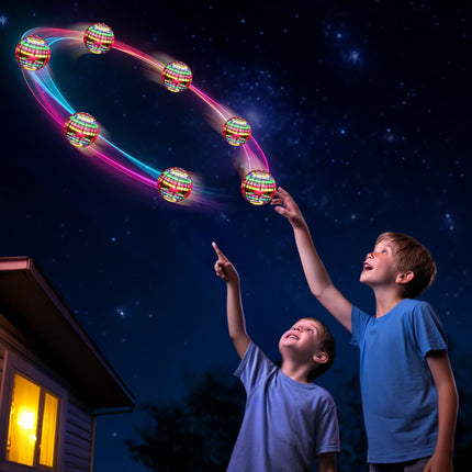 Flying Orb Ball (Blue, 2024 Upgraded) with Dazzling Lights