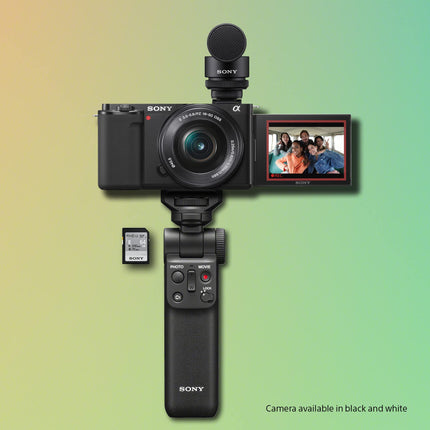 Sony Alpha ZV-E10 - APS-C Interchangeable Lens Mirrorless Vlog Camera Kit - Black