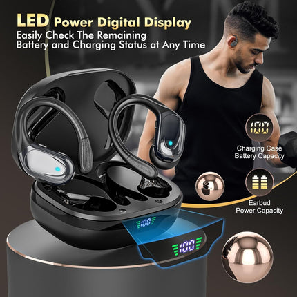 Wireless Earbuds Sport Bluetooth Headphones 5.3