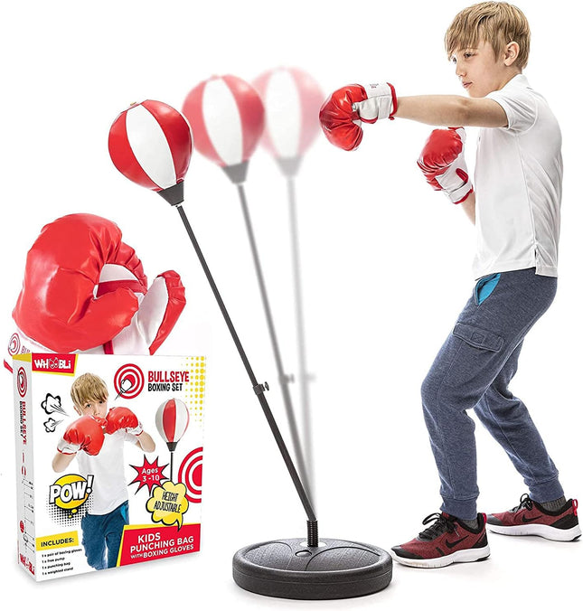 Whoobli Punching Bag  Incl Boxing Gloves