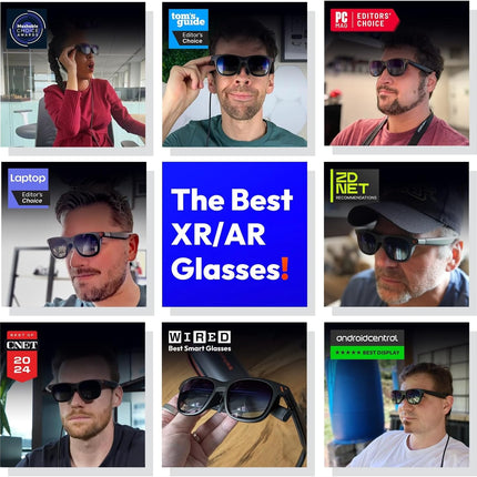 VITURE Pro XR/AR Glasses — 135" 120Hz 1000Nits UltraClarity Display, Harman Audio