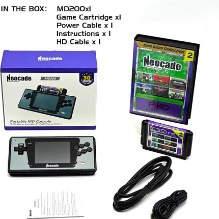 Retro Game Console for Sega Genesis Mega Drive Games