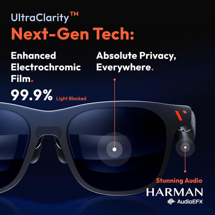 VITURE Pro XR/AR Glasses — 135" 120Hz 1000Nits UltraClarity Display, Harman Audio
