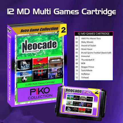 Retro Game Console for Sega Genesis Mega Drive Games