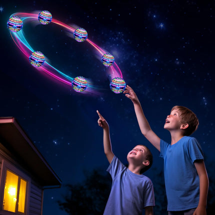 Flying Orb Ball (Blue, 2024 Upgraded) with Dazzling Lights
