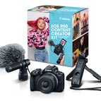 Black / EOS R50 Content Creator Kit