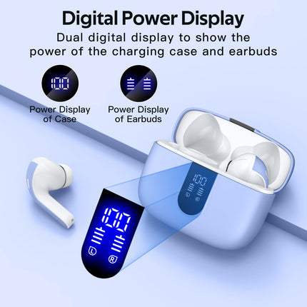 TAGRY Bluetooth Headphones True Wireless Earbuds 60H Playback