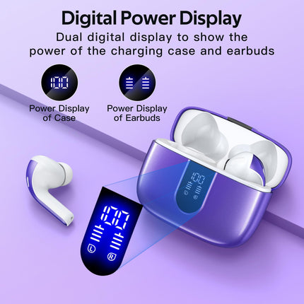 TAGRY Bluetooth Headphones True Wireless Earbuds 60H Playback
