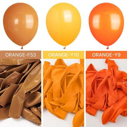 PartyWoo Black Balloons, 140 pcs Matte Black Balloons Different Sizes Pack of 5-18 Inch