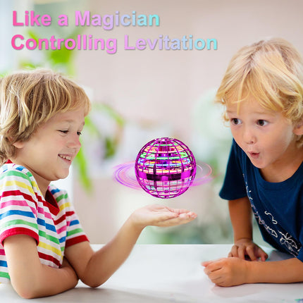 Flying Orb Ball (Blue, 2024 Upgraded) with Dazzling Lights