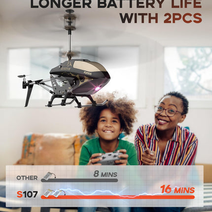 SYMA RC Helicopter Toy with 16Mins