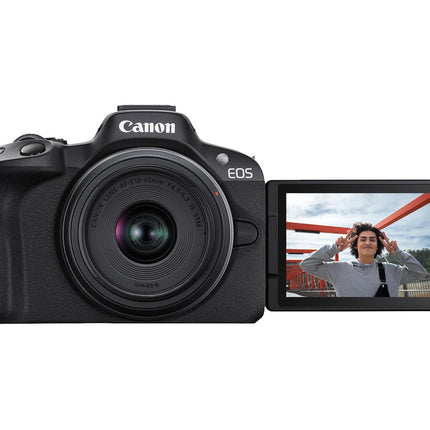 Canon EOS R50 Mirrorless RF-S18-45mm F4.5-6.3 is STM Lens Kit, 24.2 MP
