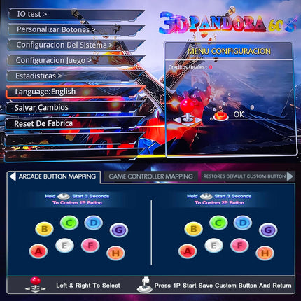RegiisJoy [30000 Games in 1] Pandora's Box 70S Arcade Game Console