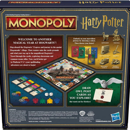 Monopoly Harry Potter Edition Board Game