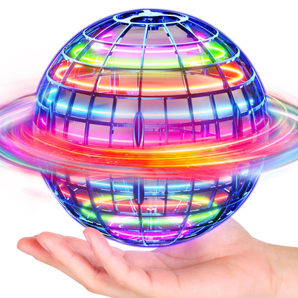 Flying Orb Ball (Blue, 2024 Upgraded) with Dazzling Lights