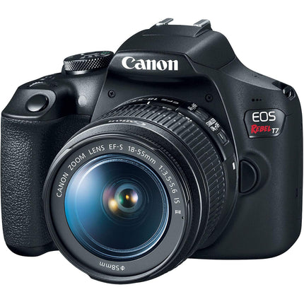 Canon EOS Rebel T7 DSLR Camera with 18-55mm Lens, Built-in Wi-Fi, 24.1 MP
