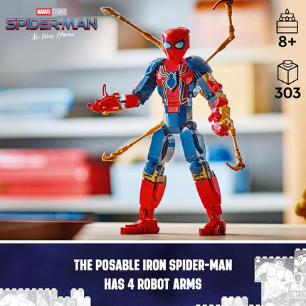 LEGO Marvel Iron Spider-Man Construction Figure