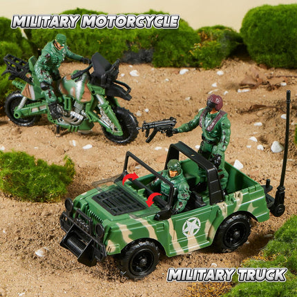 JOYIN 10-in-1 Military Helicopter Toys